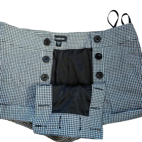 Bebe Button Up Shorts - Picture 3 of 4